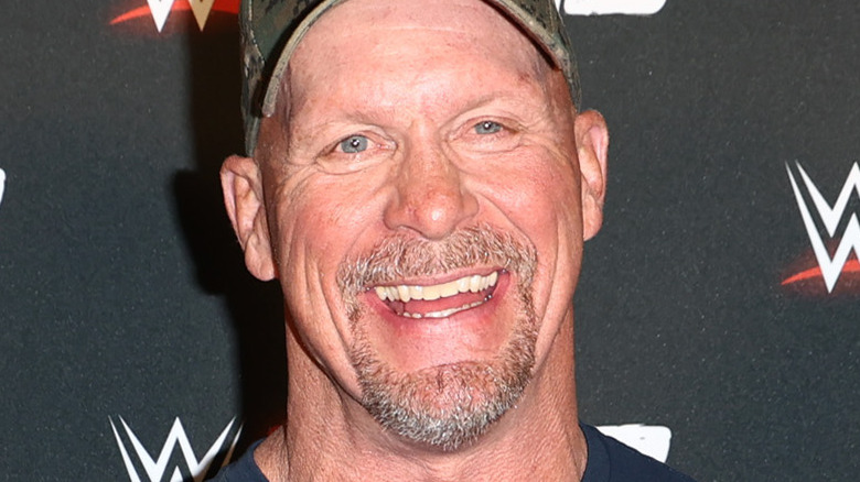 Steve Austin smiling