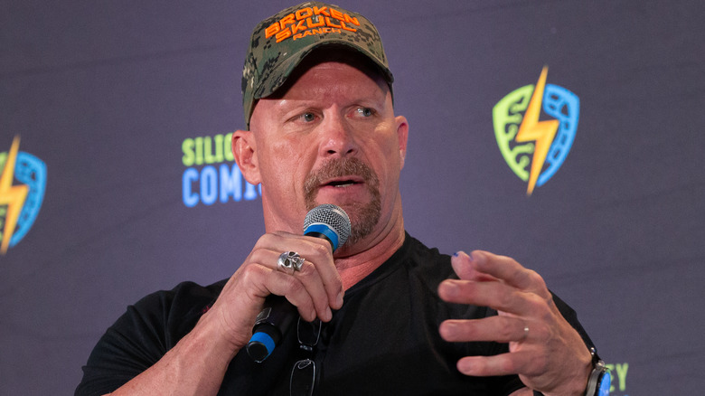 Steve Austin talking