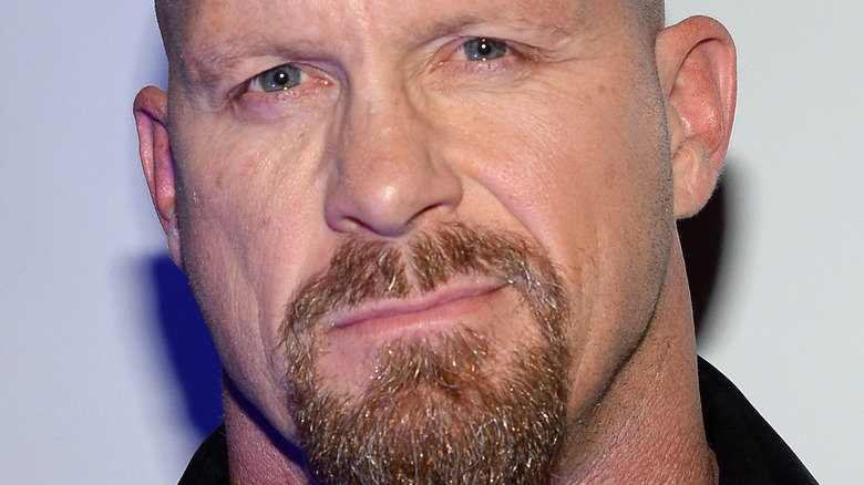 Stone Cold Steve Austin smiling