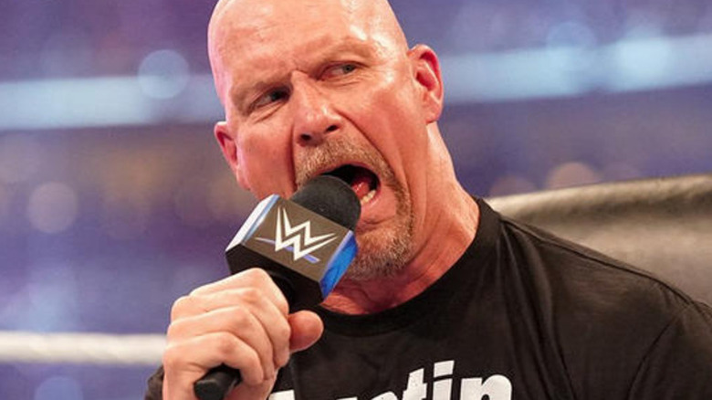 Steve Austin talking