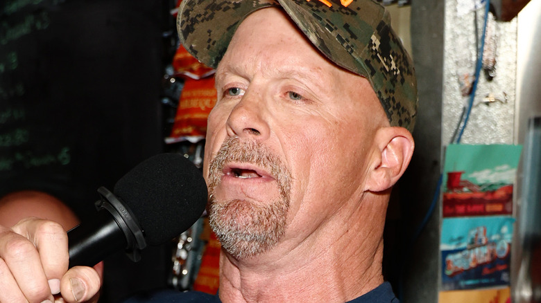 Steve Austin talking