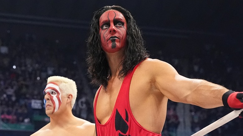 Steven Borden at AEW Revolution