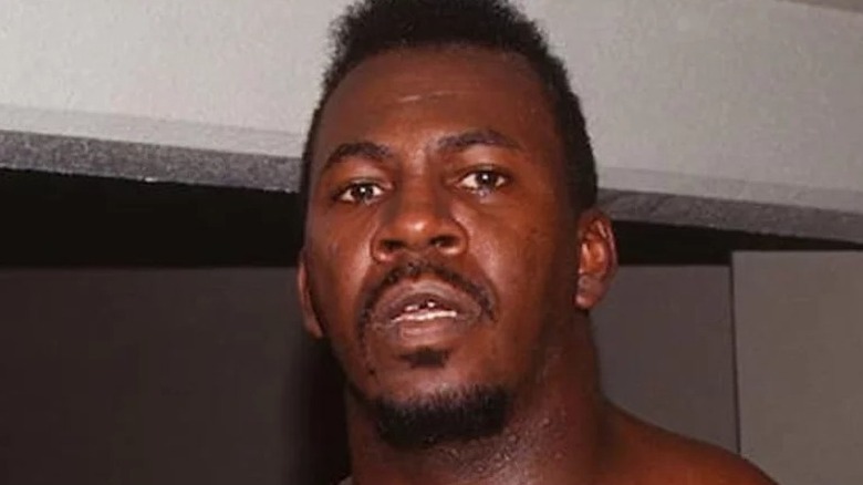 Stevie Ray Backstage At A WCW Show