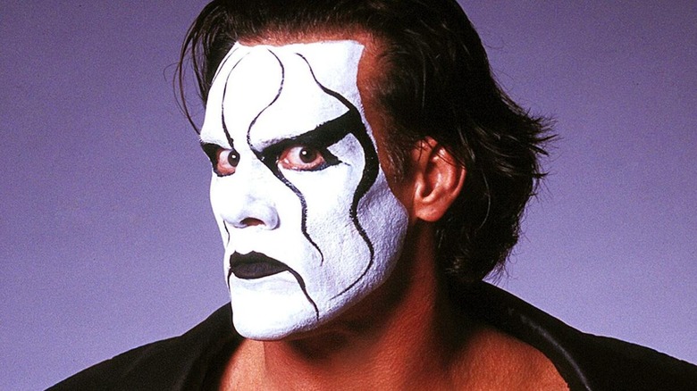 Sting wearing his iconic 