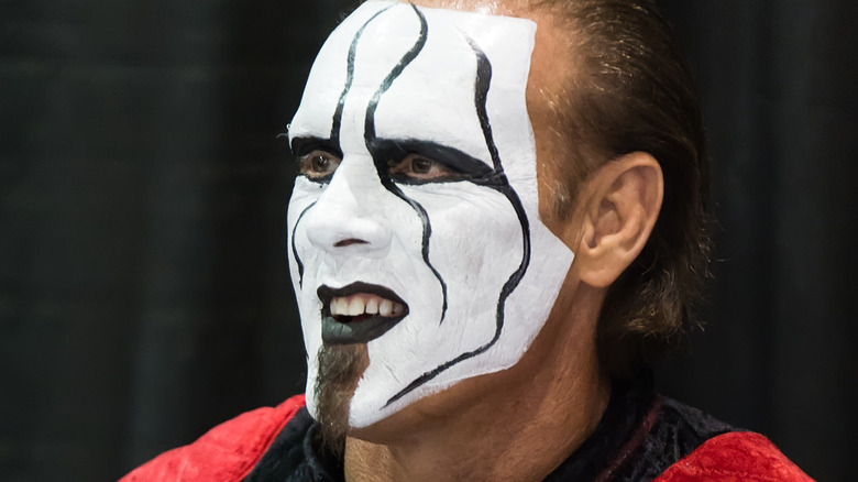 Sting smiling