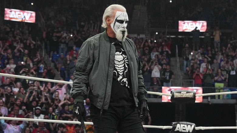 Sting at WrestleDream 2025