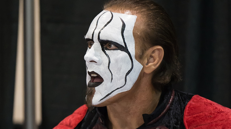 Sting smiling