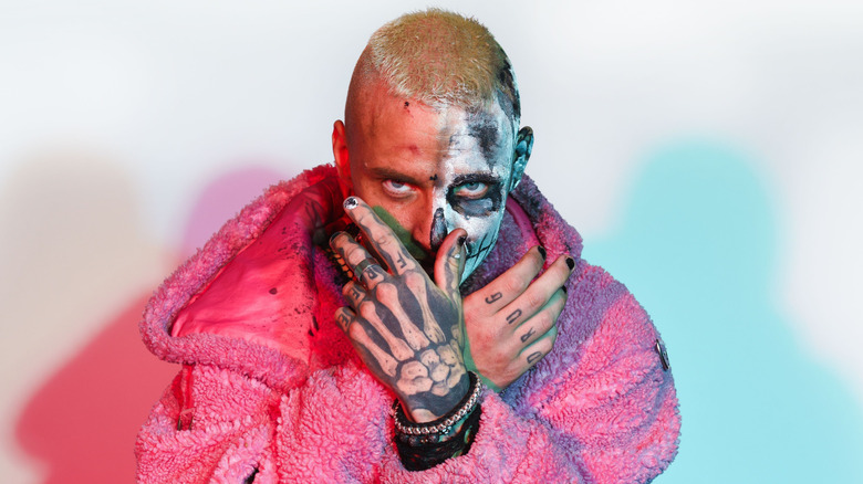 Darby Allin poses in the IMDboat Exclusive Portrait Studio at San Diego Comic-Con 2024 at The IMDb Yacht on July 25, 2024 in San Diego, California.