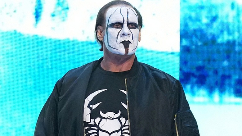 Sting is focused on who is in the ring