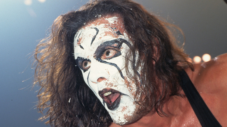 Sting looks away