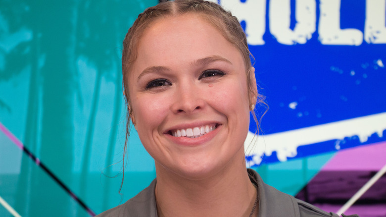 Ronda Rousey at Young Hollywood Studio