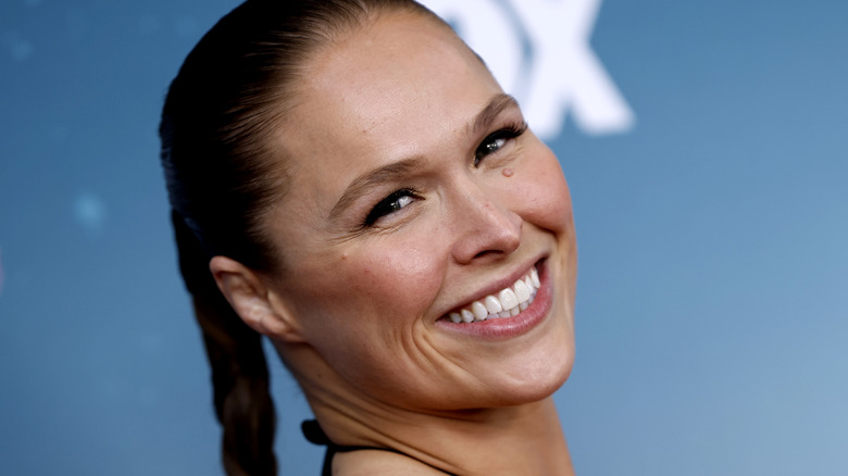 Ronda Rousey smiling