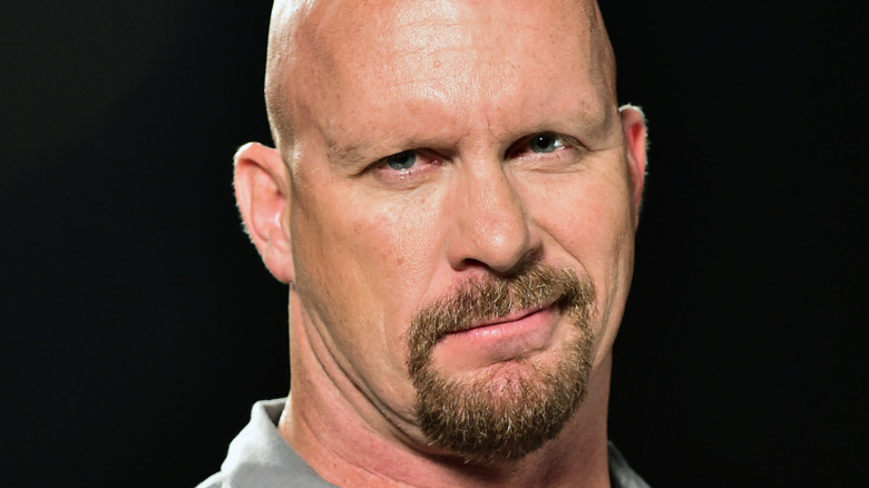 Steve Austin smiling