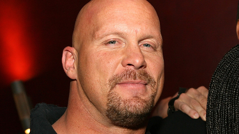 Steve Austin smiling