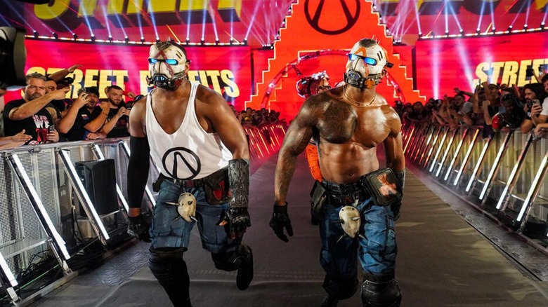 Street Profits make their entrance at Clash in Paris