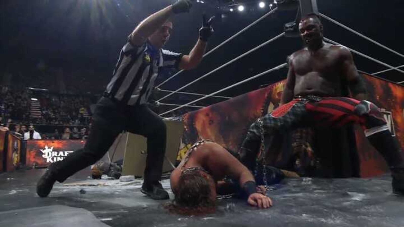 Swerve Strickland Defeats Adam Page In Gruesome Texas Death Match At AEW Full Gear