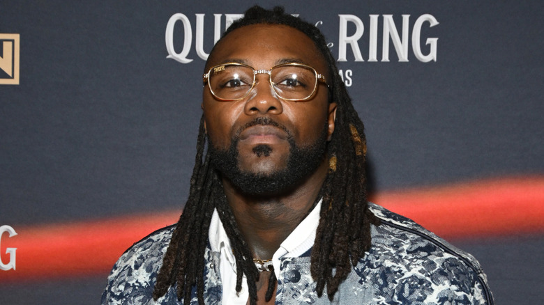 Swerve Strickland at the Queen of the Ring premiere