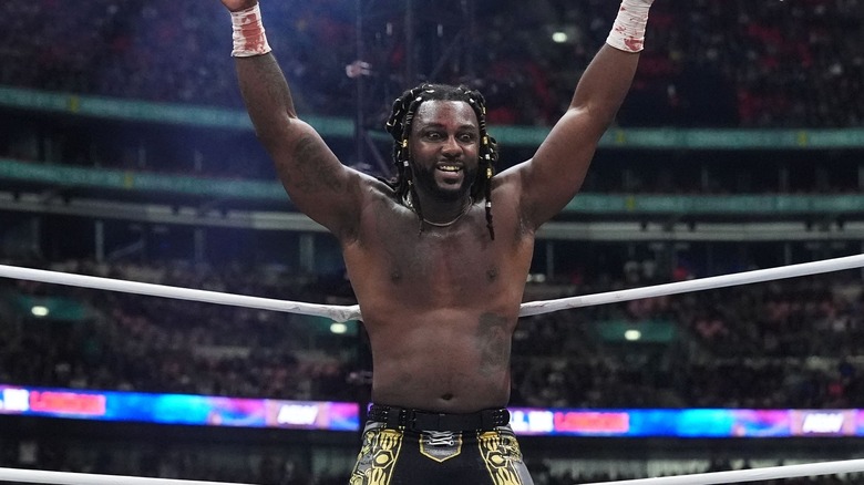 Swerve Strickland at AEW All In London 2024