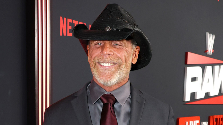Shawn Michaels at the premiere of 