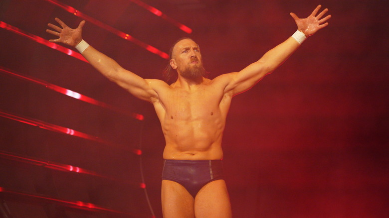 Bryan Danielson makes his entrance
