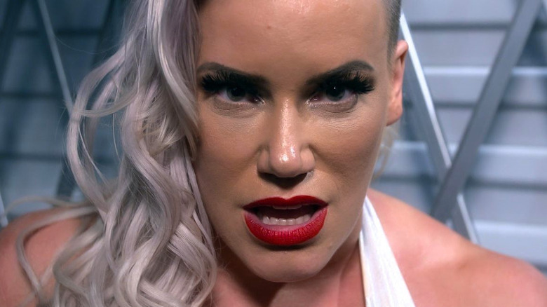 Taya Valkyrie as Franky Monet in WWE