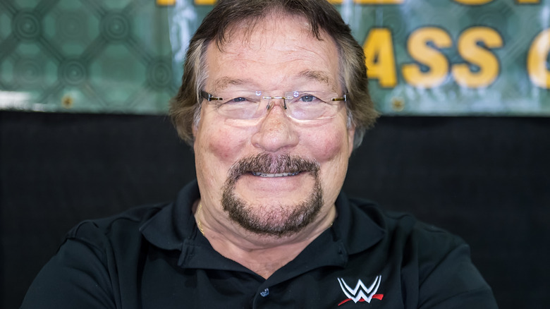 ted dibiase in wwe polo at convention