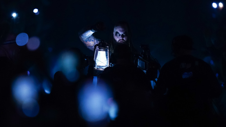 Bray Wyatt during his WWE entrance