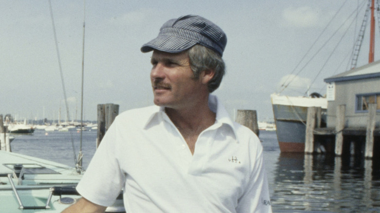 A young Ted Turner in Newport, Rhode Island