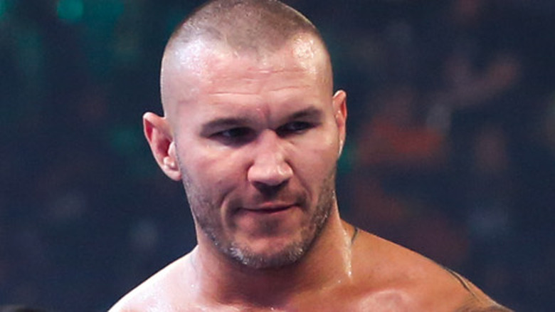 Randy Orton looking away