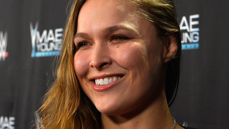 Ronda Rousey smiling