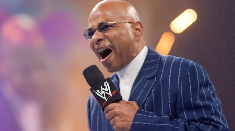 Teddy Long asserts his authority