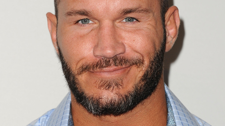 Randy Orton smiling