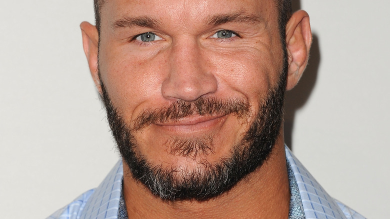 Randy Orton smiling