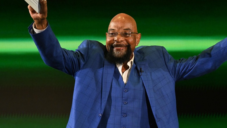 Teddy Long posing 