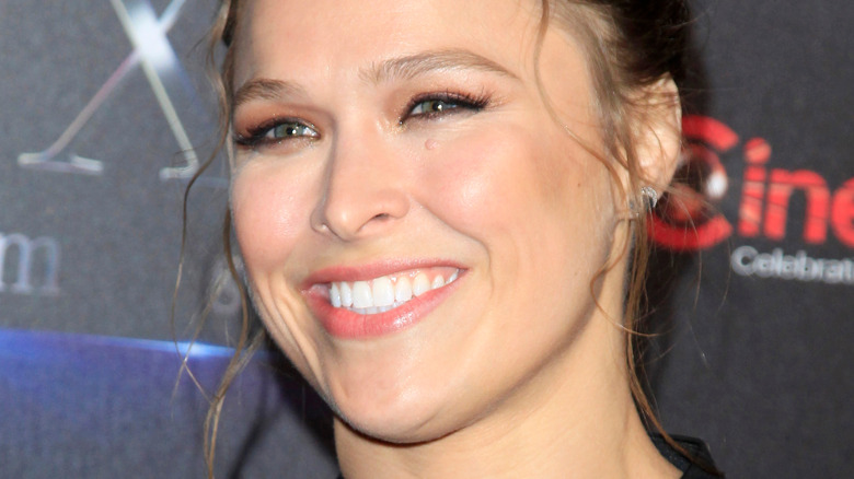 Ronda Rousey smiling