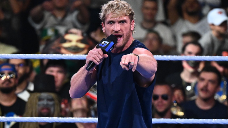 Logan Paul on WWE SmackDown