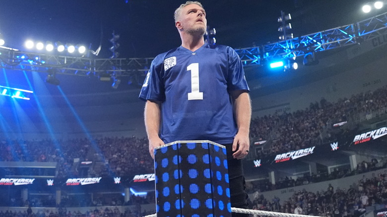 Pat McAfee at WWE Backlash 2025
