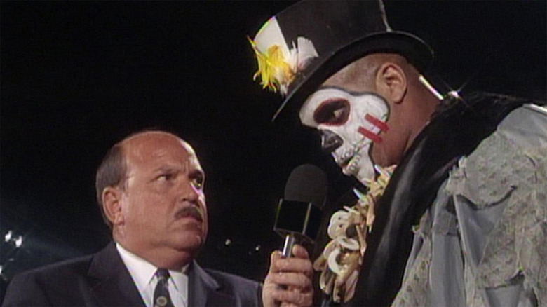 Shango talks to Mean Gene