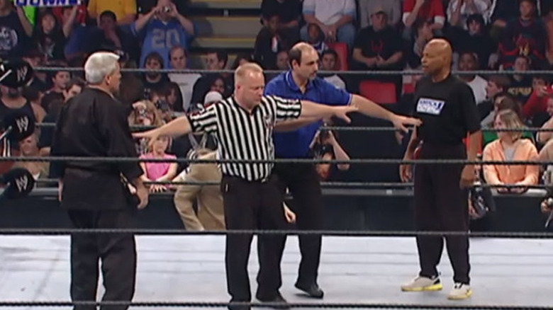 Eric Bischoff Teddy Long match