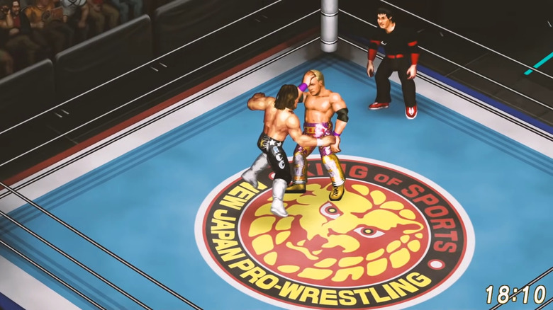Match in Fire Pro Wrestling World