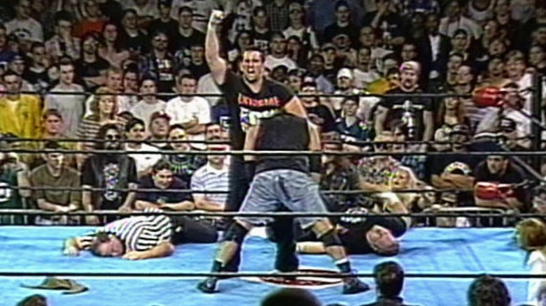 Tommy Dreamer and Raven at ECW Wrestlepalooza 1997