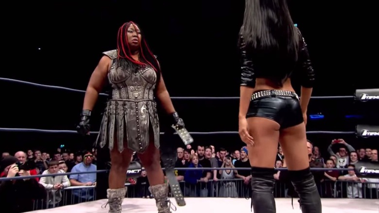 Awesome Kong and Gail Kim in Impact Wrestling