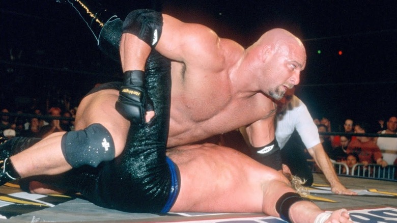 Goldberg and DDP at WCW Halloween Havoc 1998