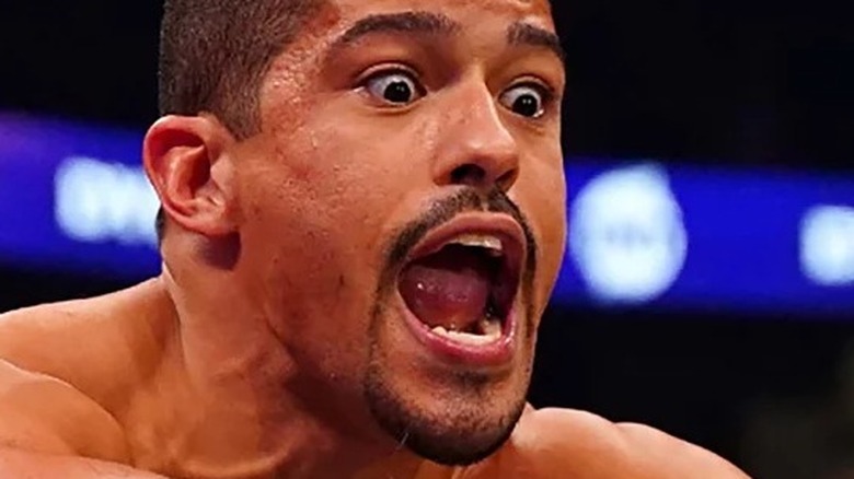 Anthony Bowens during a match on "AEW Dynamite"