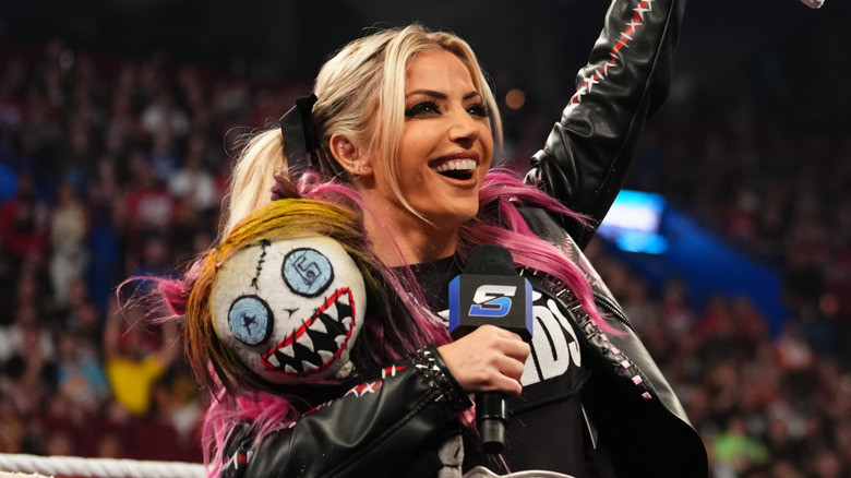 A very happy Alexa Bliss