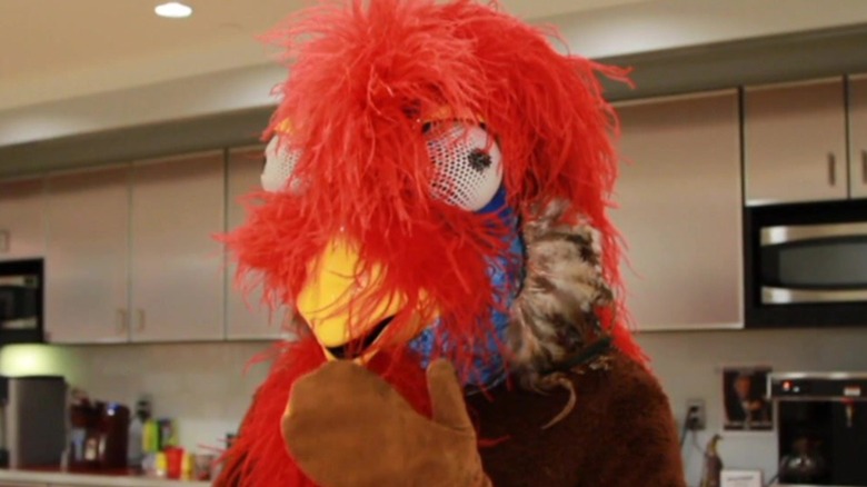The Gobbledy Gooker, this time portrayed by someone that isn't Hector Guerrero