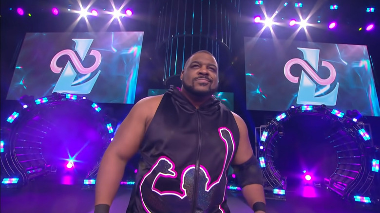 Keith Lee smirking