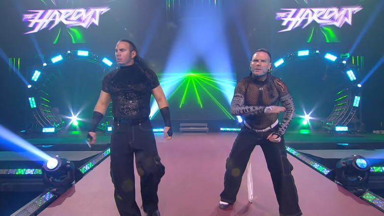Matt Jeff Hardy entrance ramp