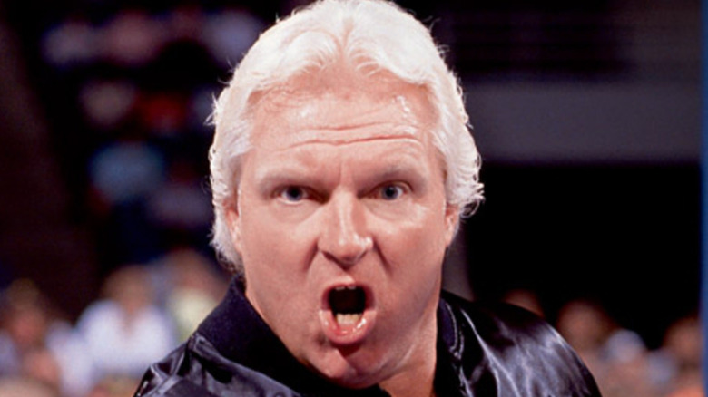 Bobby Heenan open mouth