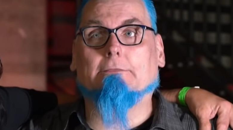 Brian "The Blue Meanie" Heffron glasses